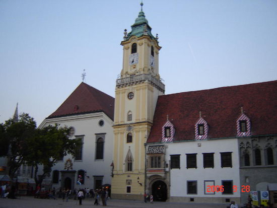 2006 Bratislava - auf dem Stadtplatz
