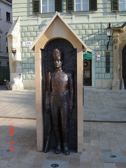 2006 Bratislava - ewiger Wachsoldat
