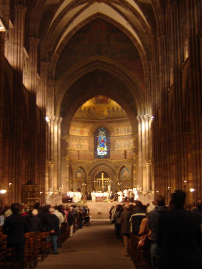 2007 Strassburg - Osternachtsgottesdienst im Münster