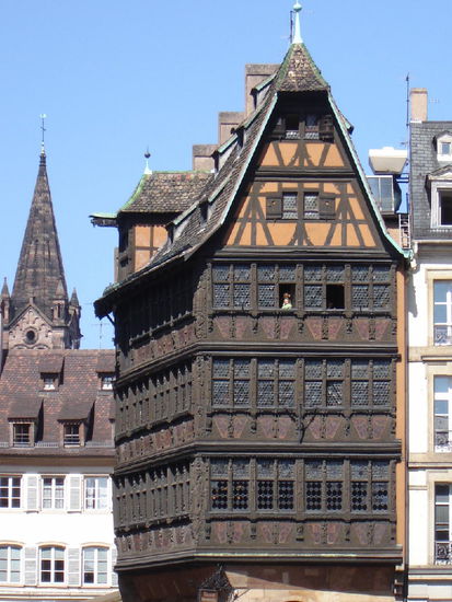 2007 Strassburg - Haus Kammerzell; unmittelbar neben dem Münster gelegen