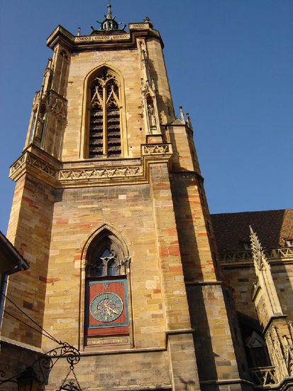 2007 Colmar - das Martin's-Münster; erbaut zwischen 1230 und 1370
