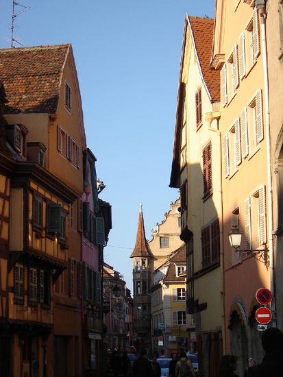 2007 Colmar - hier finden sich bedeutende Bürgerhäuser aus Mittelalter und Renaissance