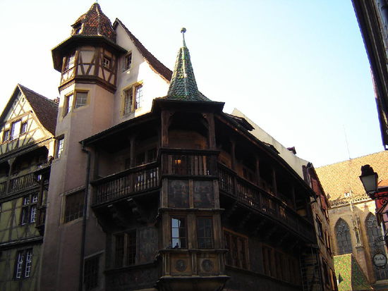 2007 Colmar - schöne Altstadt-Häuser