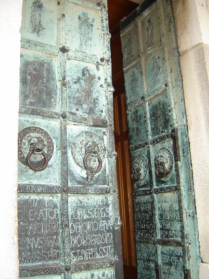 2007 Puglia - Troia; der Seitenausgang