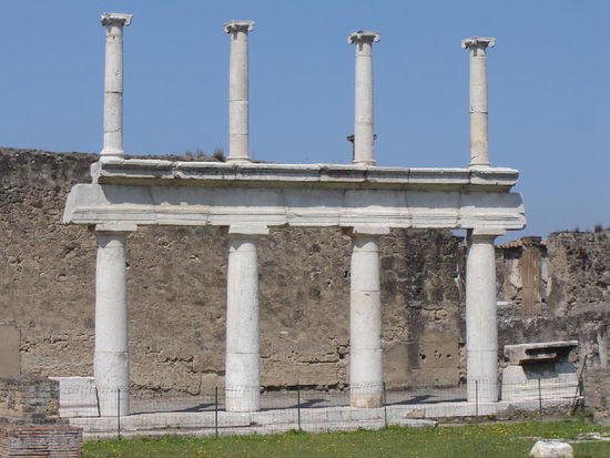 2007 Campania - Pompeji; das Forum