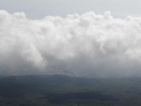 2007 Campania - Vesuv; interessante Wolkenbildung
