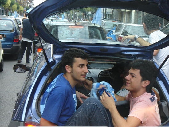 2007 Campania - Napoli; Freude herrscht...