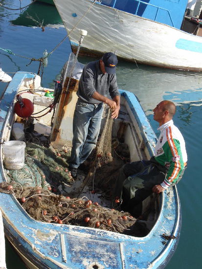 2007 Puglia - Trani; am Hafen