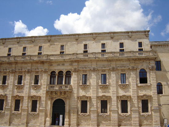 2007 Puglia - Lecce; das Priesterseminar am Domplatz