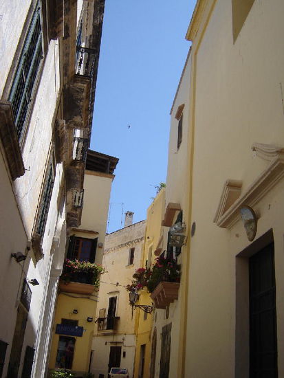 2007 Puglia - Gallipoli; enge Gassen