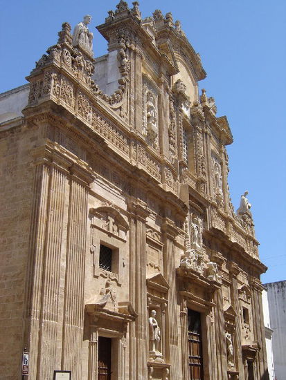 2007 Puglia - Gallipoli; die Kathedrale - 1696 fertiggestellt