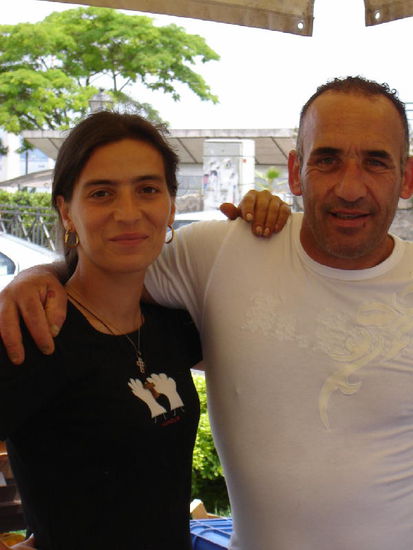 2007 Puglia - Taranto; zufriedene Marktfahrer
