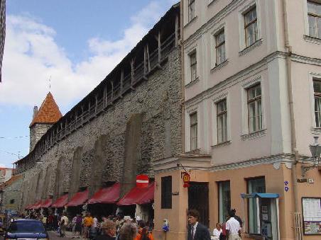 Tallinn 2002 - Die Stadtmauer