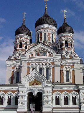 Tallinn 2002 - die Alexander-Newski- Kathedrale aus anderer Sicht