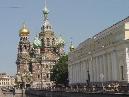 St. Petersburg 2002 - Die Auferstehungskirche am Gribojedow-Kanal