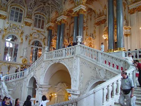 St. Petersburg 2002 - Eremitage, Gesandtentreppe