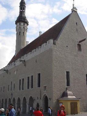Tallinn 2002 - nochmals ein Blick auf das Rathaus