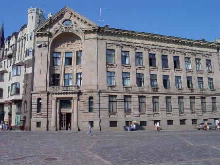 Riga 2002 - sehr gepflegte Häuser