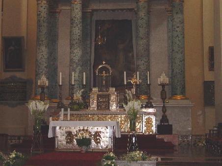 Vilnius 2002 - im Inneren der Kathedrale