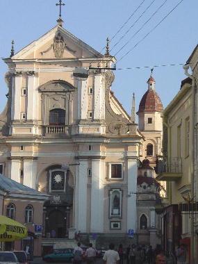 Vilnius 2002 - und wieder eine Kirche