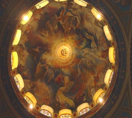Szeged 2003 - die Kuppel der Votiv-Kirche
