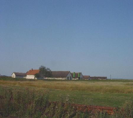 Richtung Hortobàgy Puszta 2003 - ungarische Farmen