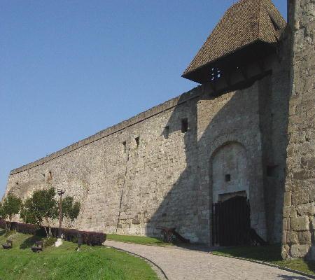 Eger 2003 - die Schlossmauer