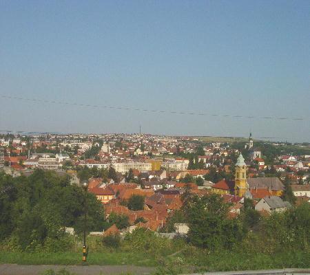 Eger 2003 - Blick auf die Stadt