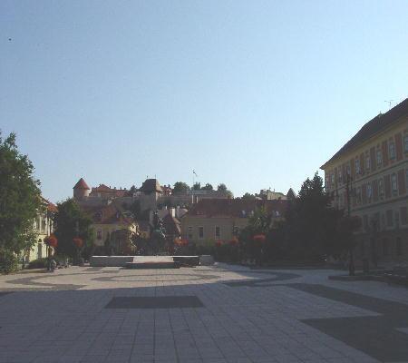 Eger 2003 - der Dobo Istvàn tér