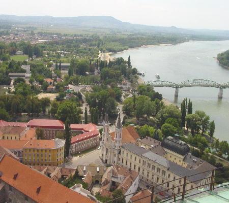 Esztergom 2003 - Blick nach Westen
