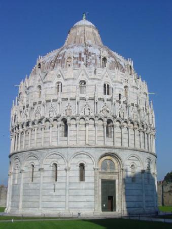 2004 Pisa - das Baptisterium