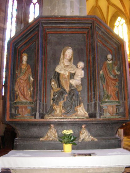 2008 - Ptujska Gora; Baldachin-Altar