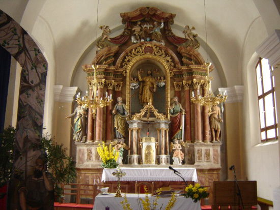 2008 - Kostanjevica na Krki; im Innern der Kirche