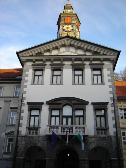 2008 - Ljubljana; das Rathaus