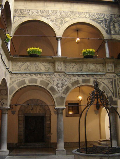 2008 - Ljubljana; im Inneren des Rathauses