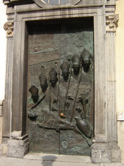 2008 - Ljubljana; Broncetüren am Dom