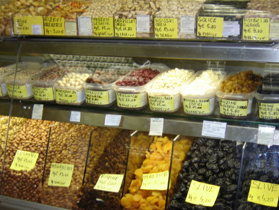 2008 - Ljubljana; reiches Angebot