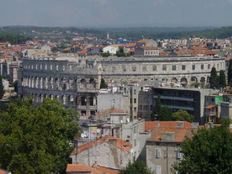 2004 Pula - das Kolosseum "Brot und Spiele"
