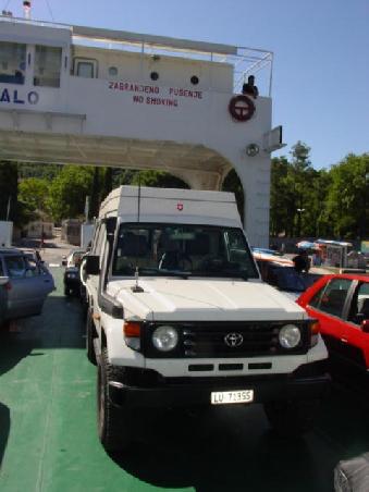 2004 Montenegro - bereits wieder Richtung Herceg Novi
