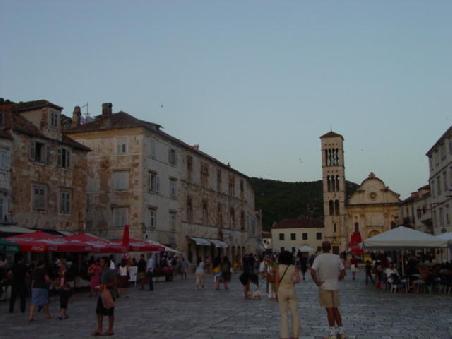 2004 Hvar - altrömischer Stadtplatz