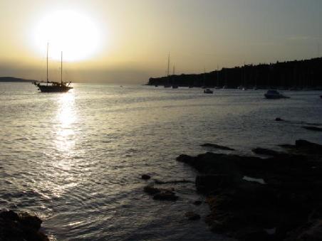 2004 Hvar - im Hafen