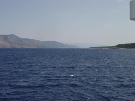 2004 Fähre nach Split - die Inseln Hvar und Brac