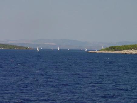 2004 Fähre nach Split - friedliche Welt