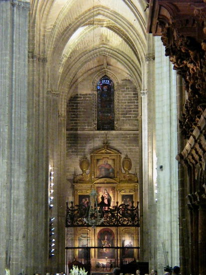 2008 - Sevilla, Catedral; Seitenaltar