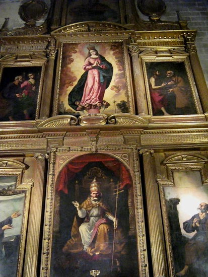 2008 - Sevilla; Altarbilder aus Nebenkapellen