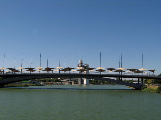 2008 - Sevilla; die Brücken der Stadt