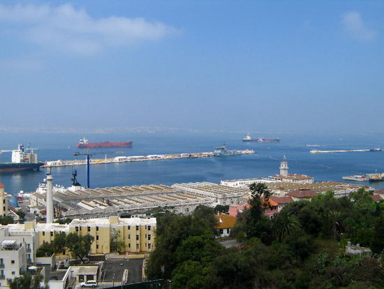 2008 - Gibraltar; der Hafen
