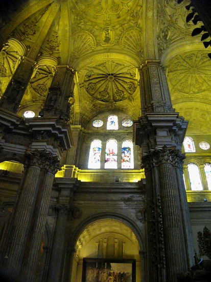 2008 - Malaga; die Kuppeldecke