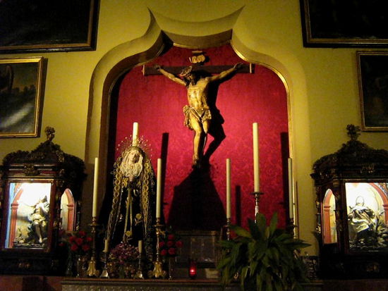 2008 - Malaga; die Rosenkranzmadonna von Alonso Cana