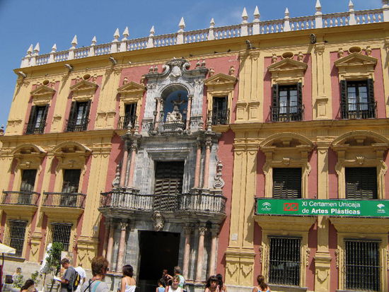 2008 - Malaga; der Palacio Episcopal